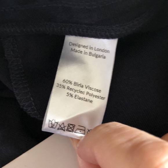 NWT Saint & Sophia Ponte Legging -Navy  soft stretch size 6 - Picture 11 of 13